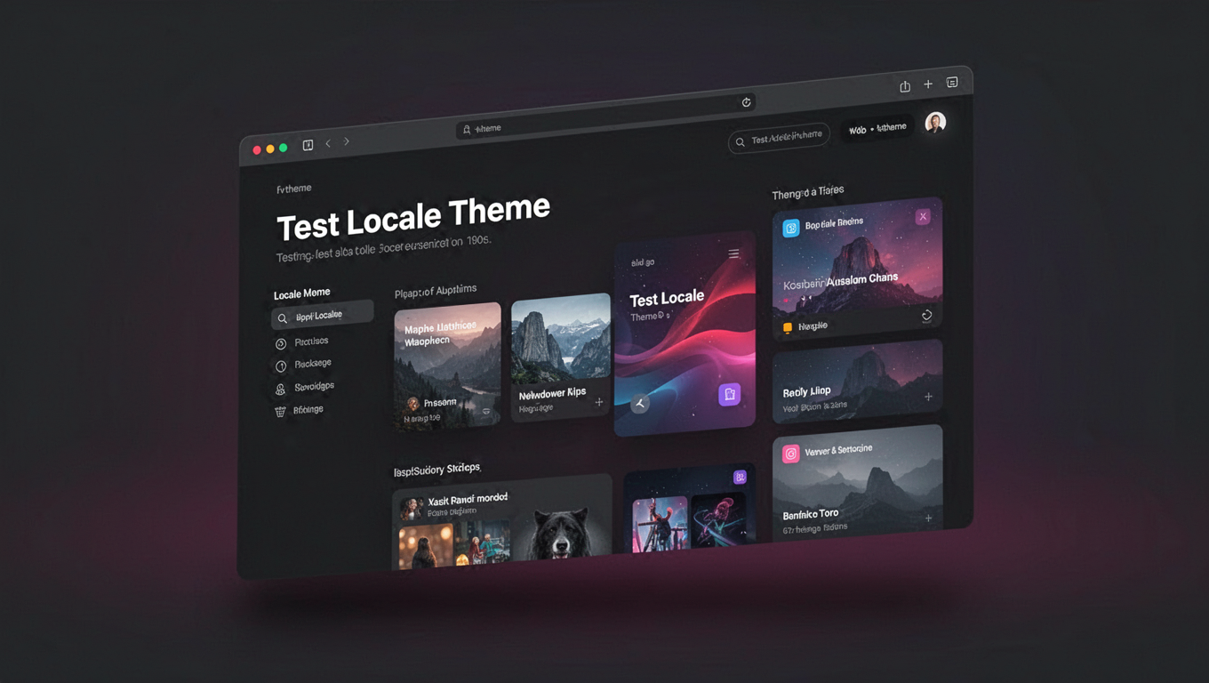 Preview of Test Locale Theme