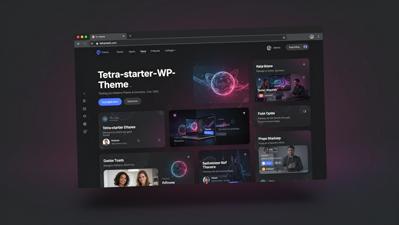Preview of tetra-starter-WP-theme