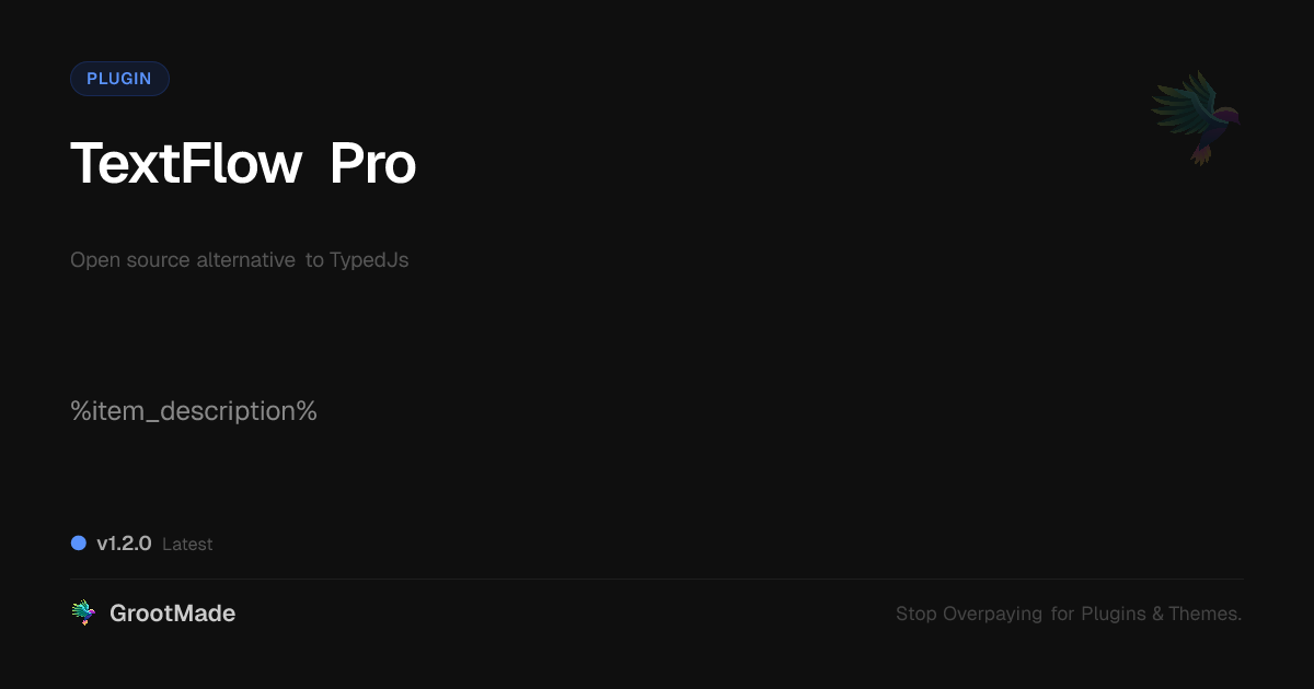 Preview of TextFlow Pro