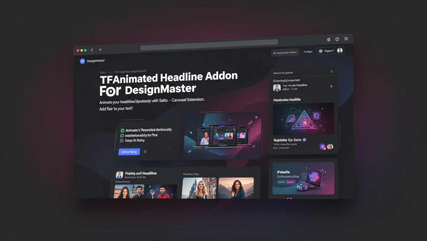 Preview of TFAnimated Headline Addon For DesignMaster