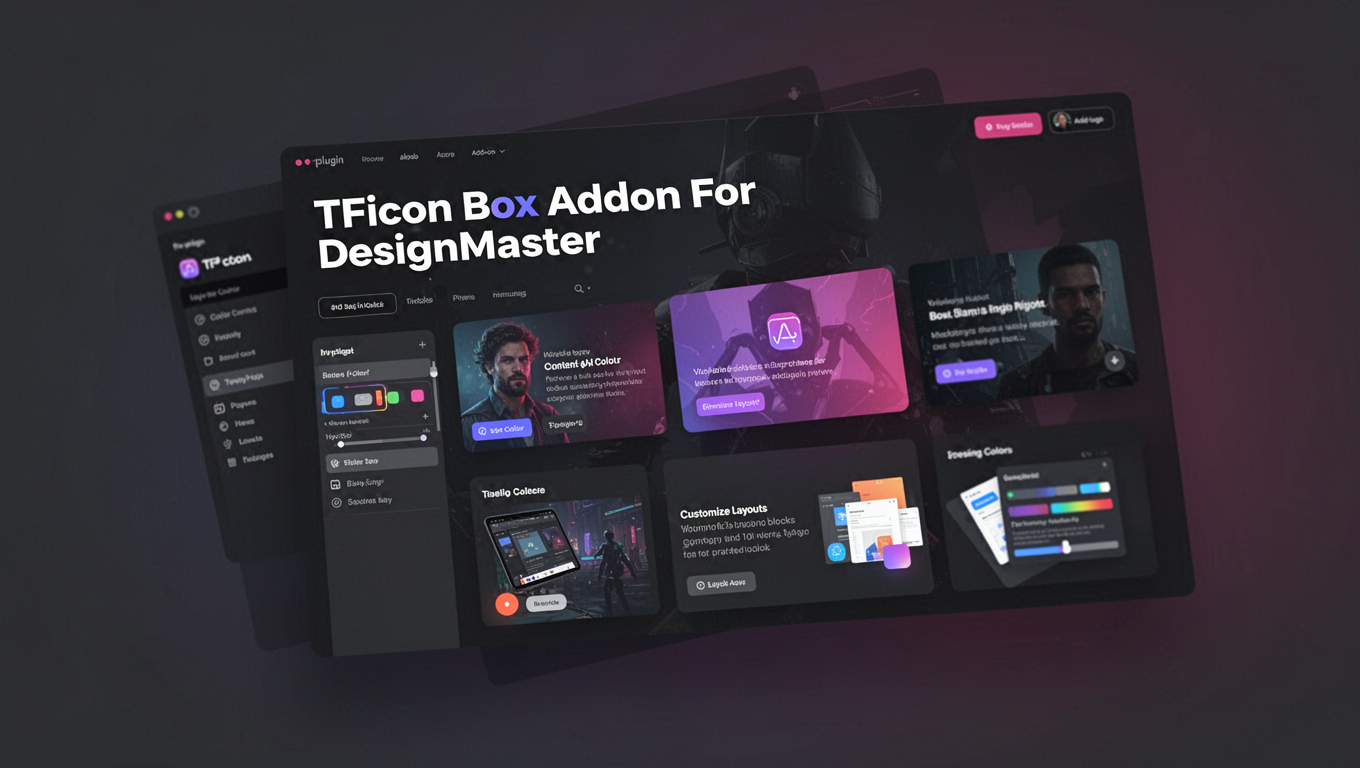 Preview of TFIcon Box Addon For DesignMaster