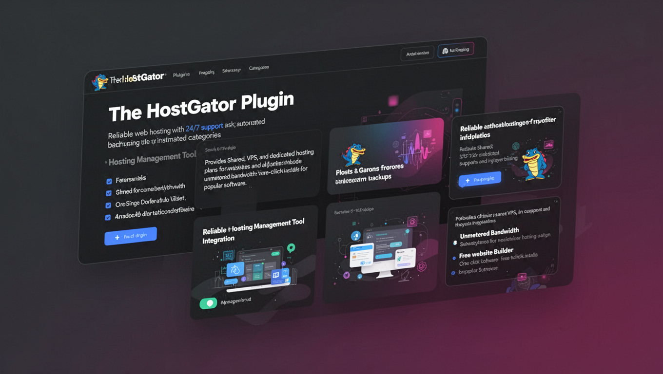 Preview of The HostGator Plugin