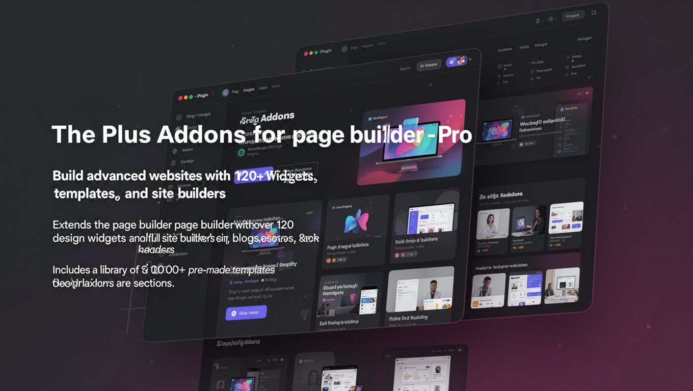Preview of The Plus Addons for Elementor - Pro