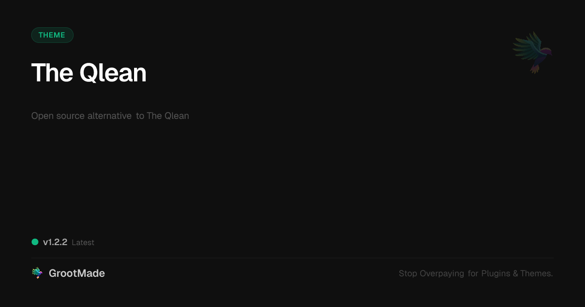 Preview of The Qlean