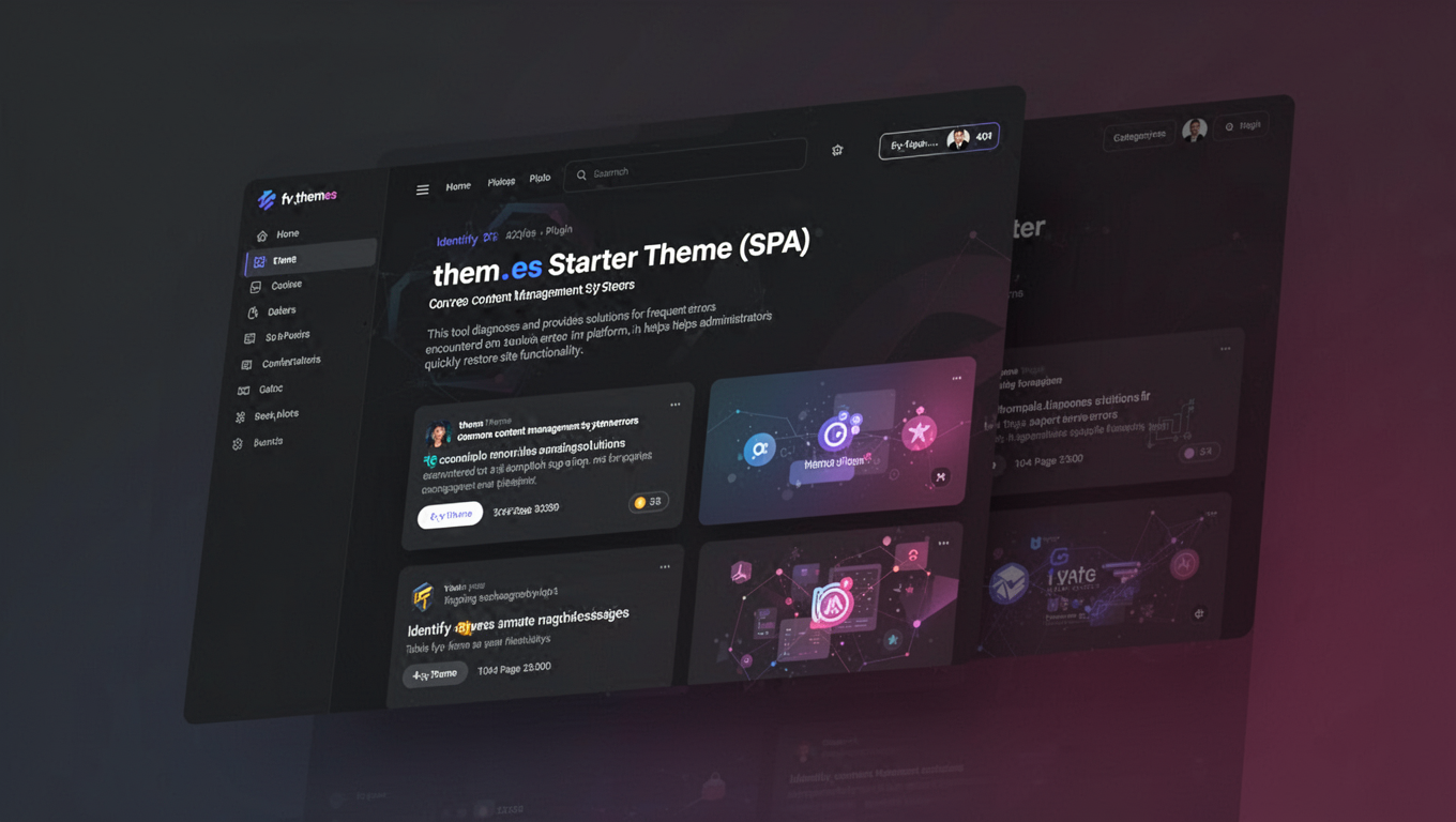 Preview of them.es Starter Theme (SPA)