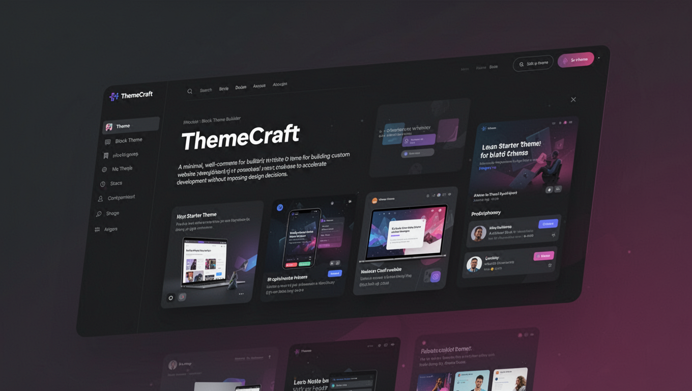 Preview of ThemeCraft
