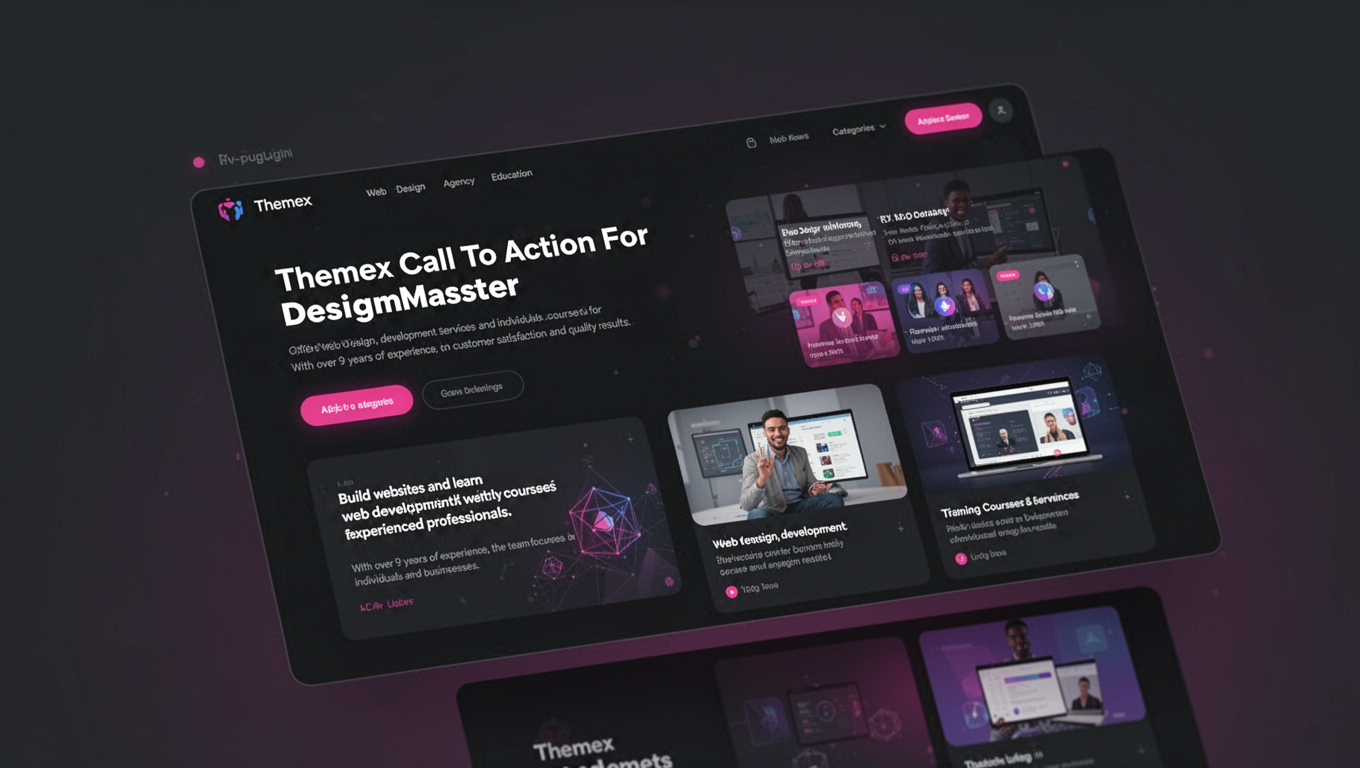 Preview of Themex Call To Action For DesignMaster