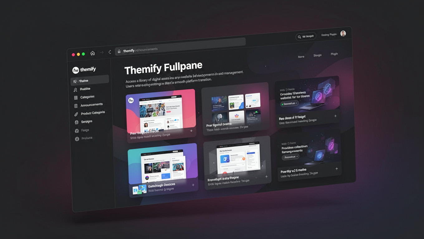 Preview of Themify Fullpane