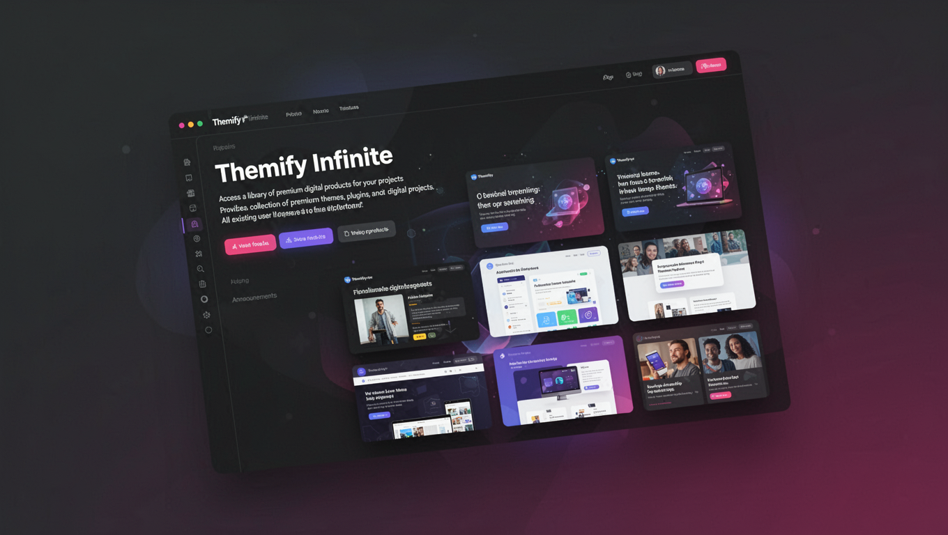 Preview of Themify Infinite