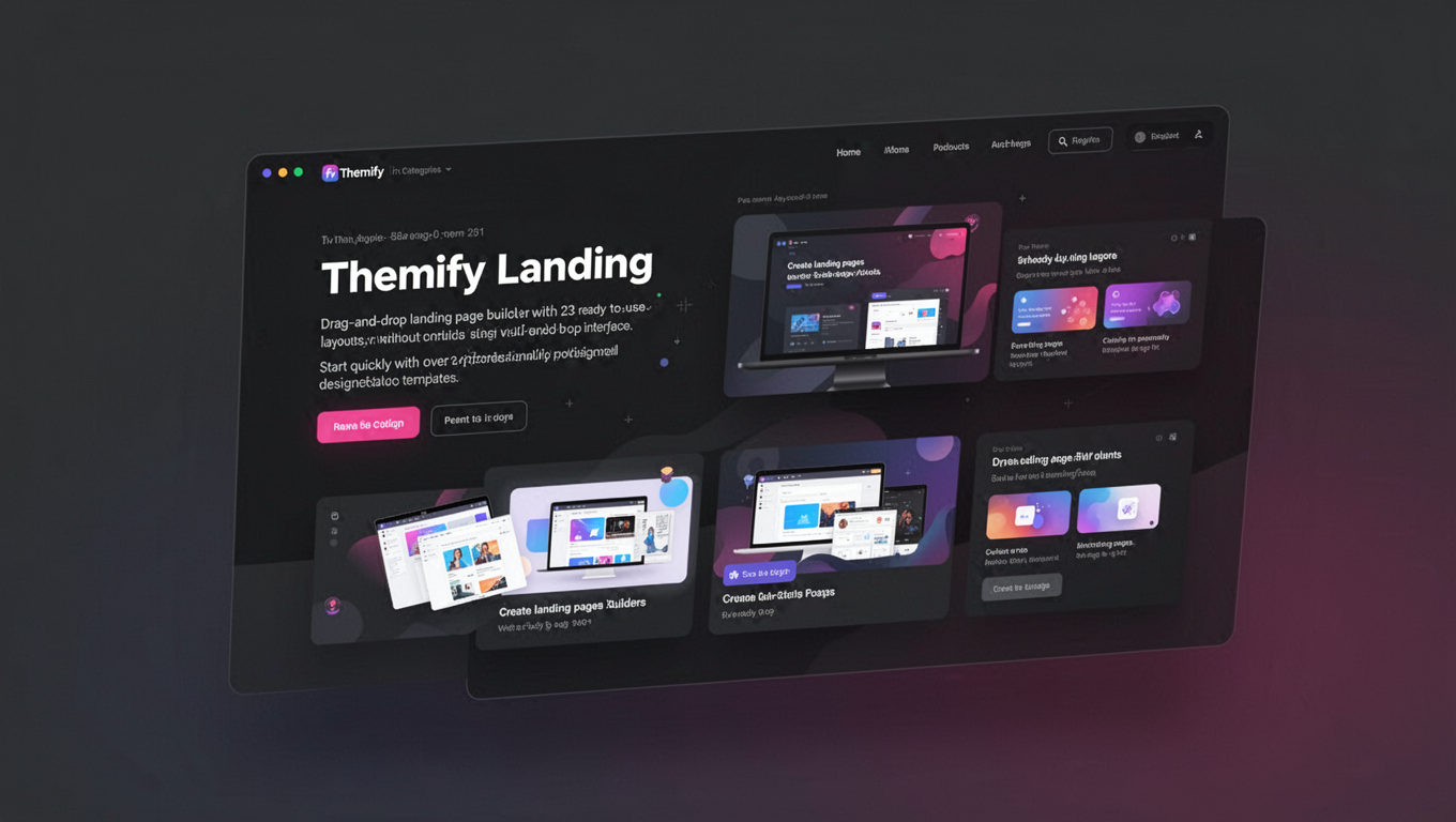 Preview of Themify Landing