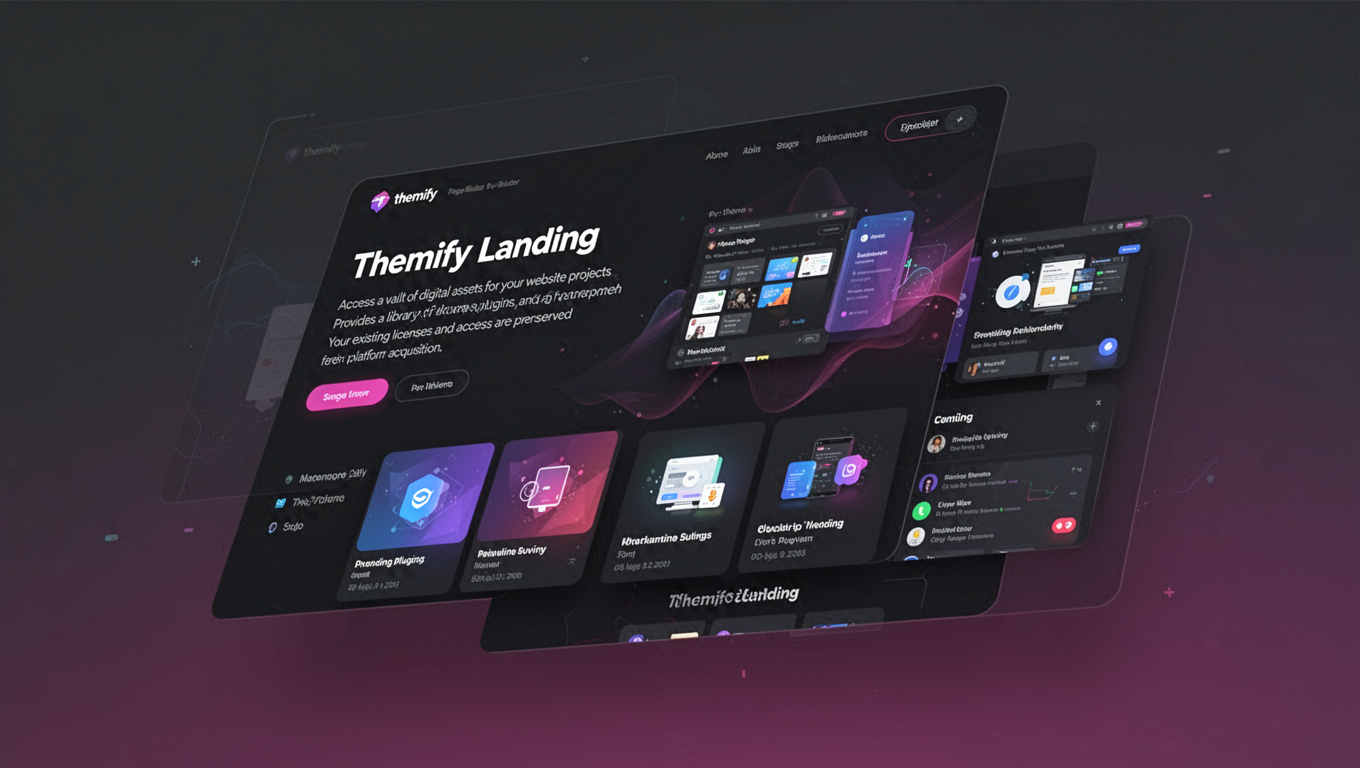 Preview of Themify Landing