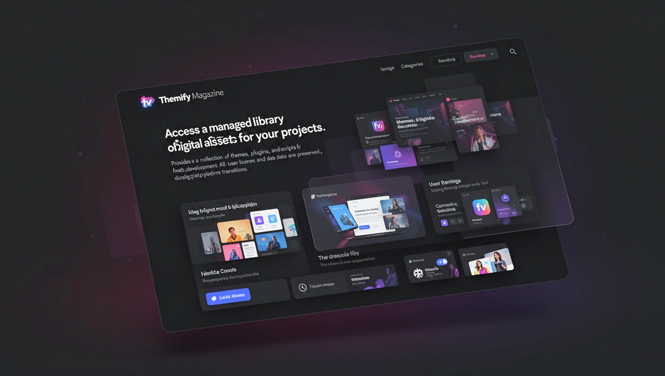 Preview of Themify Magazine