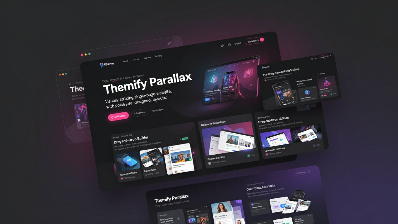 Preview of Themify Parallax