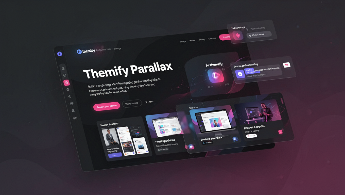 Preview of Themify Parallax