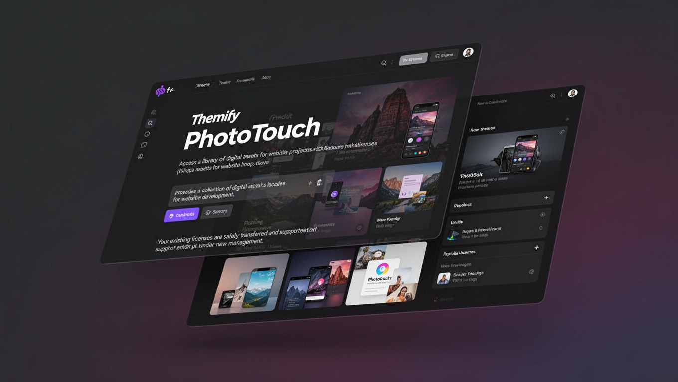 Preview of Themify PhotoTouch