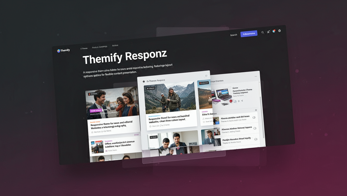 Preview of Themify Responz