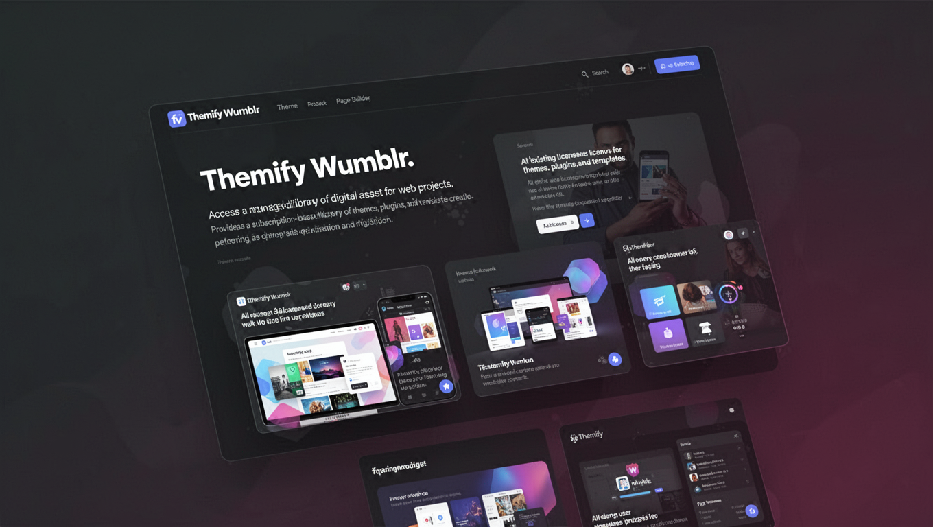 Preview of Themify Wumblr