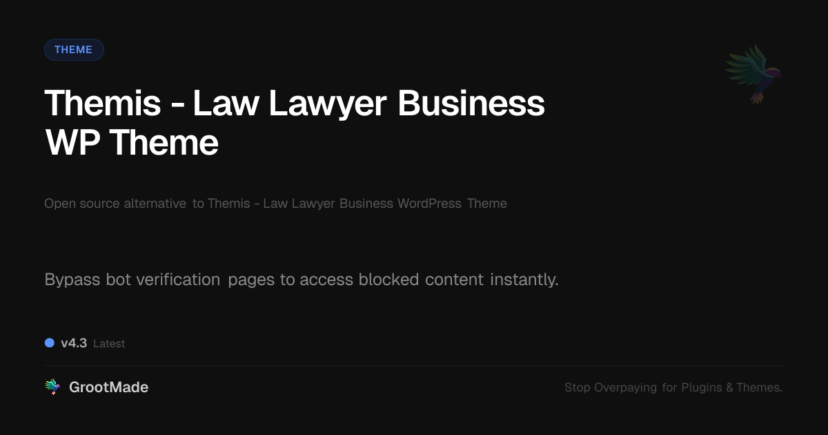 Preview of Themis - Law Lawyer Business WP Theme