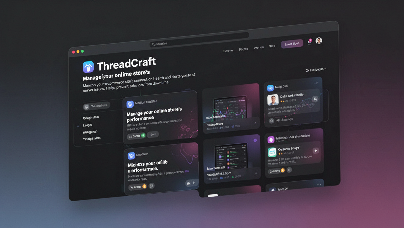 Preview of ThreadCraft