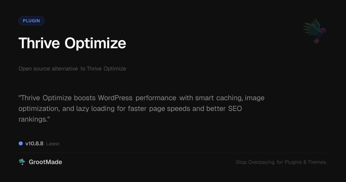 Preview of Thrive Optimize