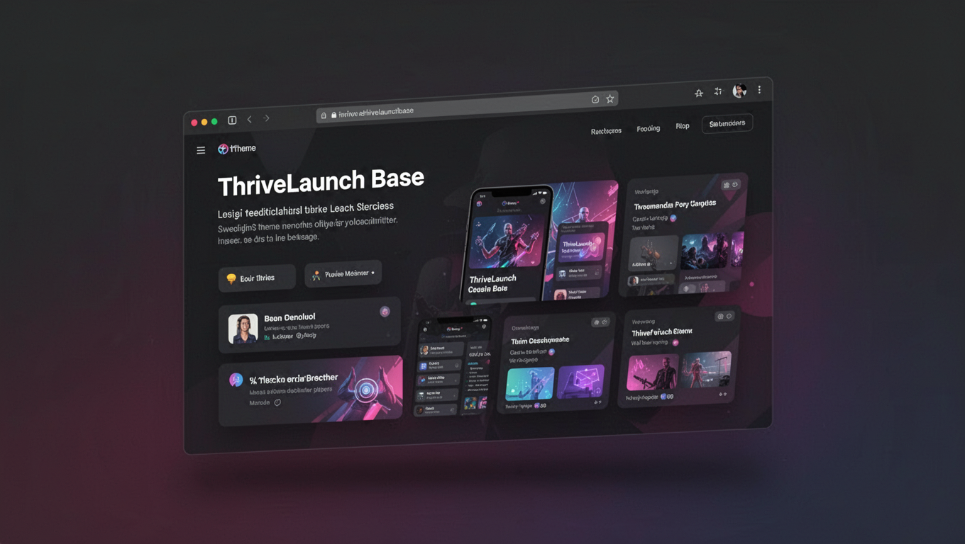 Preview of ThriveLaunch Base