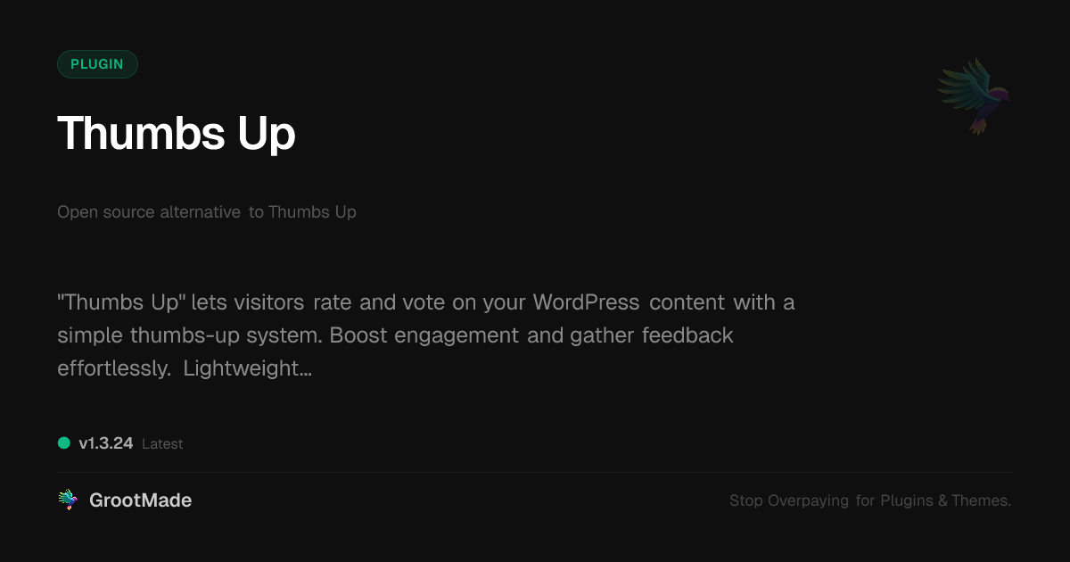 Preview of Thumbs Up