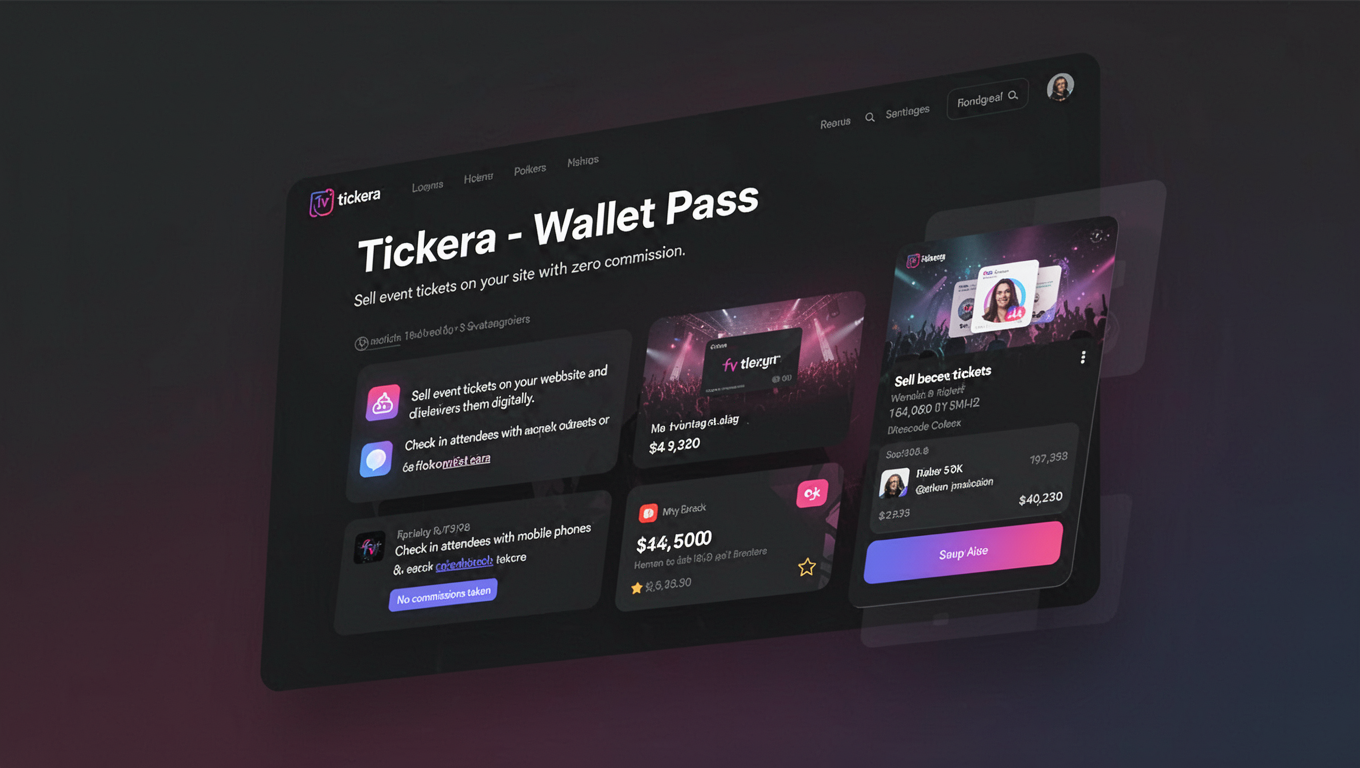 Preview of Tickera - Wallet Pass