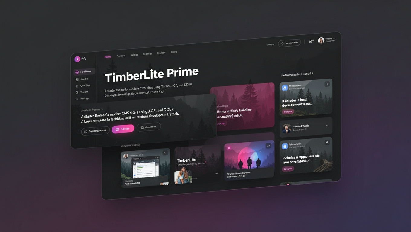 Preview of TimberLite Prime