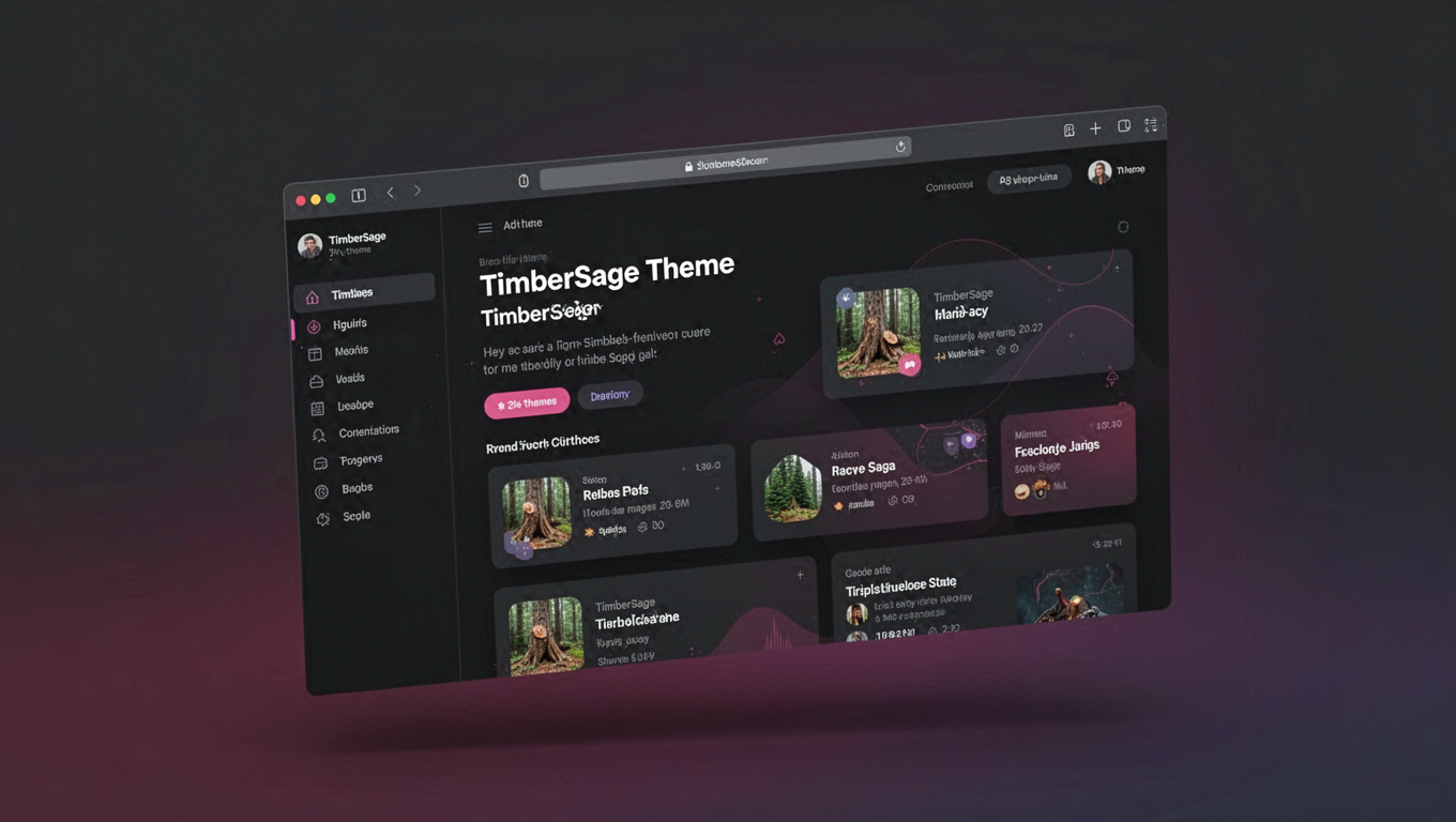 Preview of TimberSage Theme