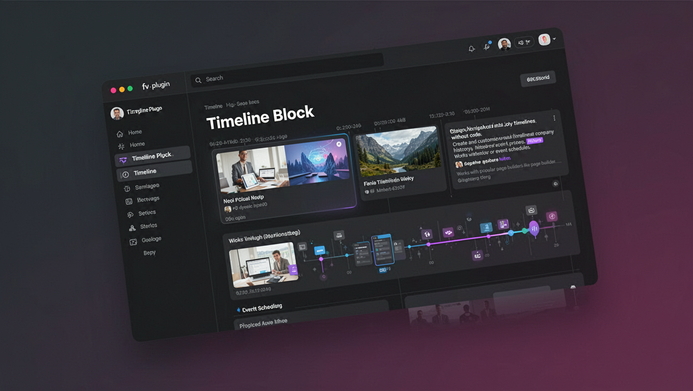 Preview of Timeline Block