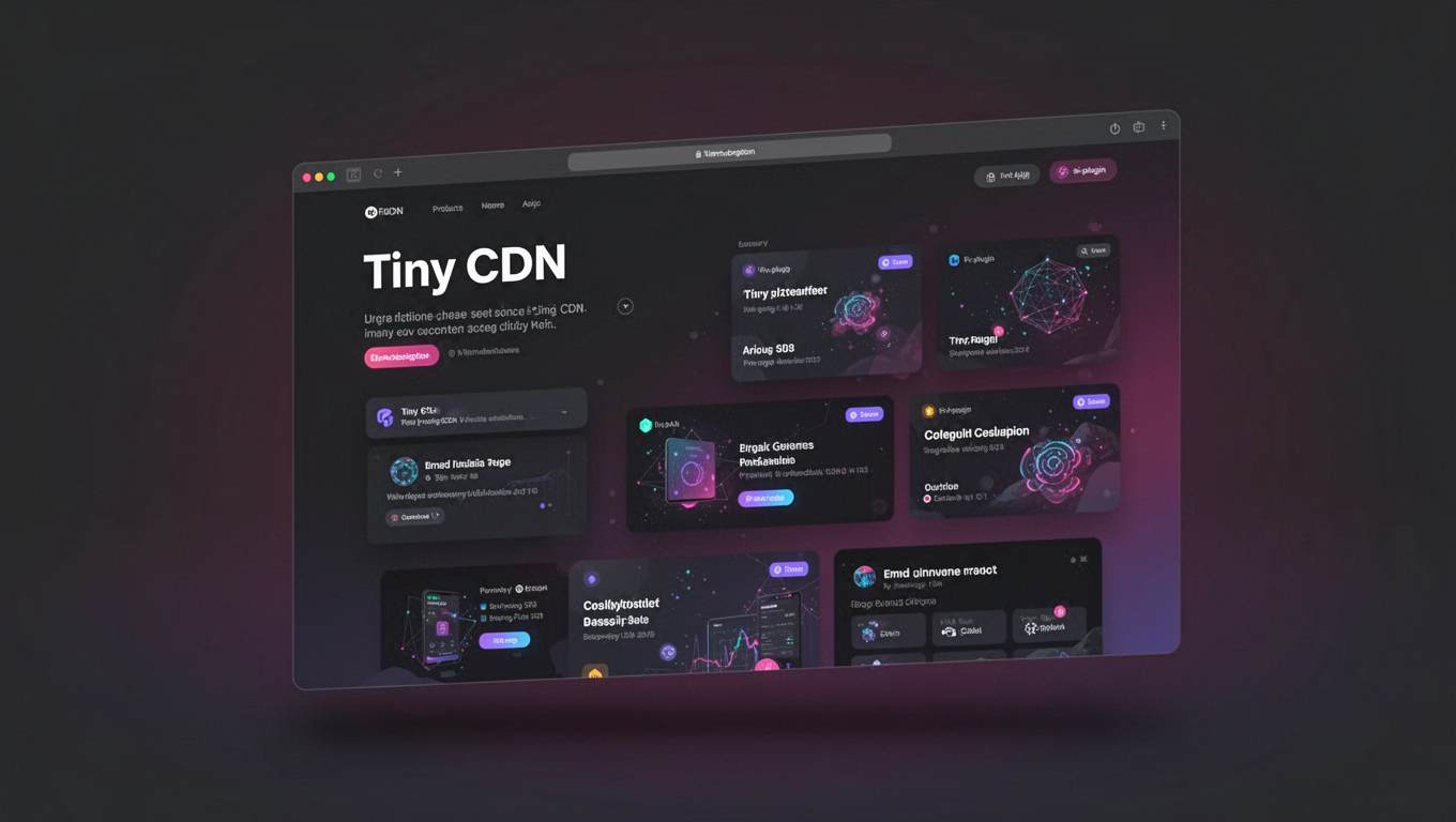 Preview of Tiny CDN