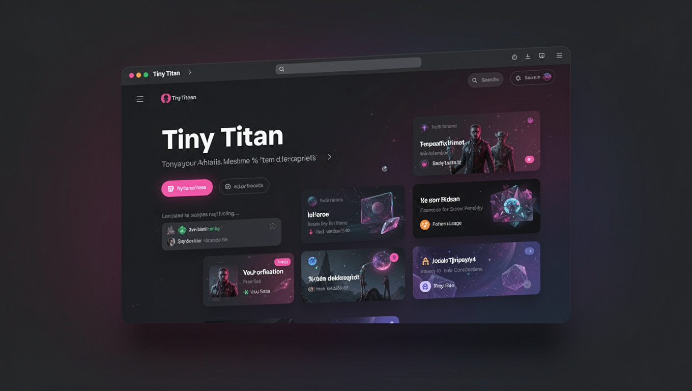 Preview of Tiny Titan