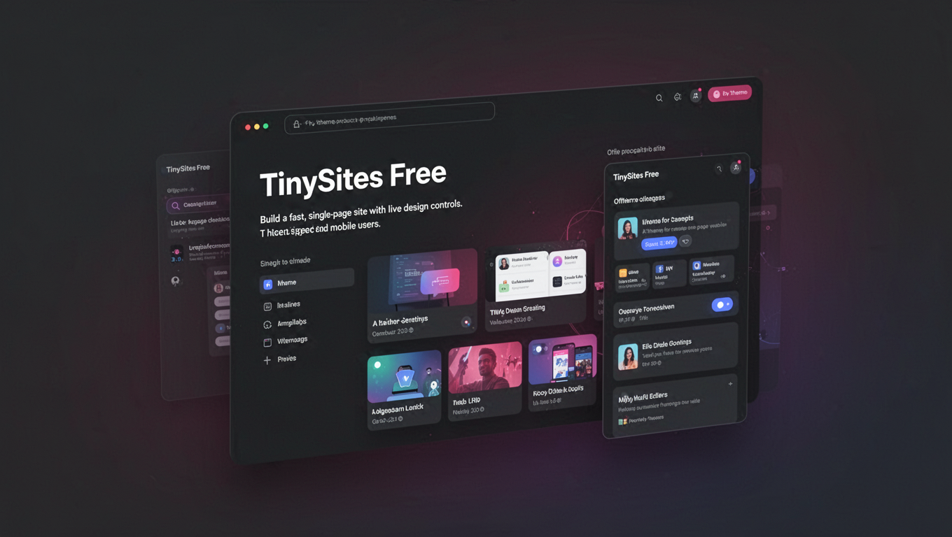 Preview of TinySites Free