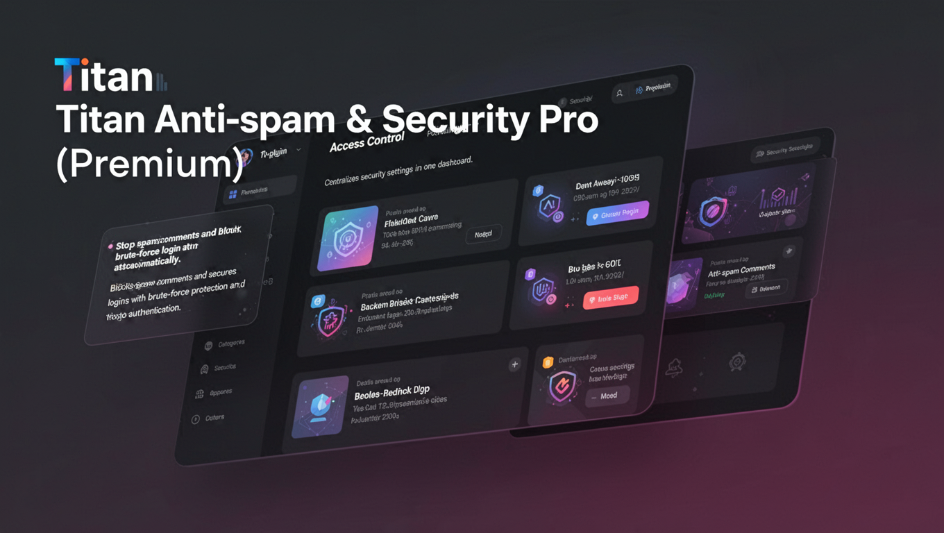 Preview of Titan Anti-spam & Security Pro (Premium)