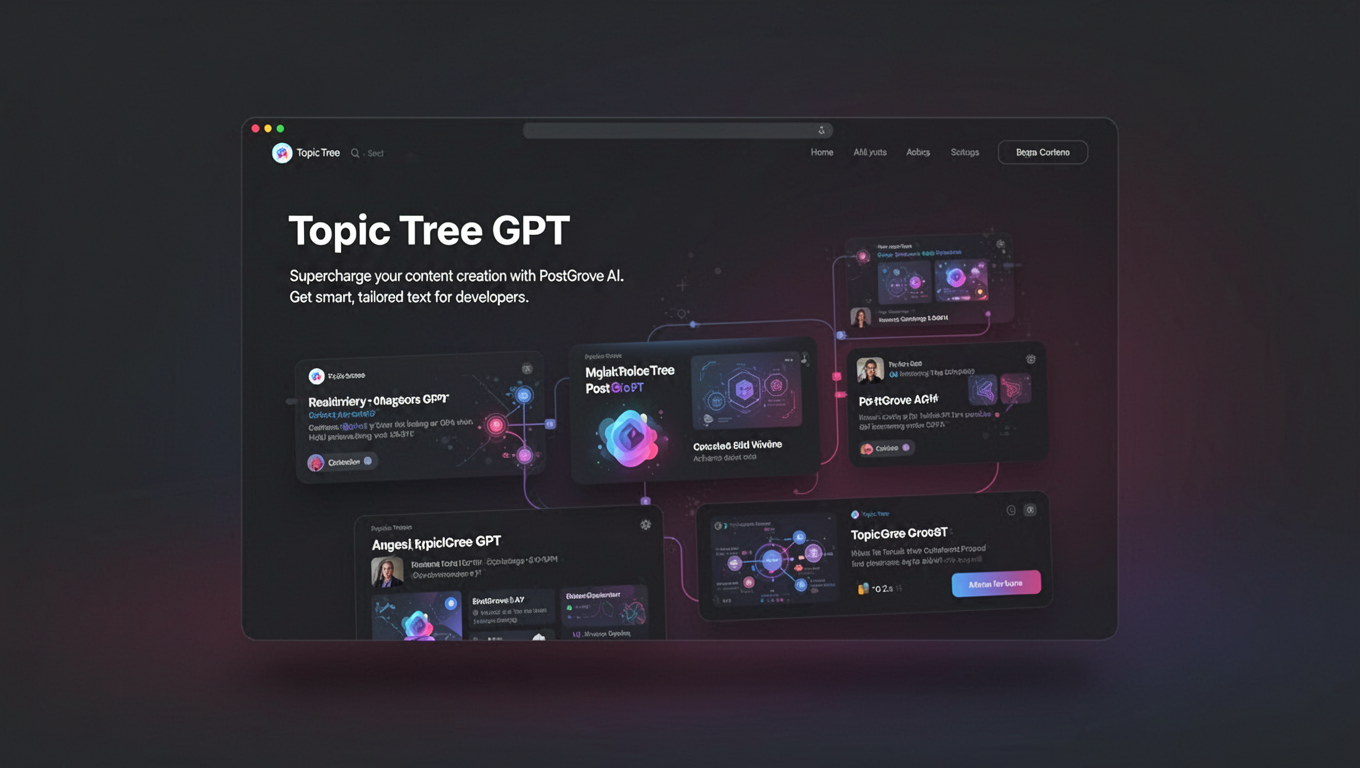 Preview of Topic Tree GPT