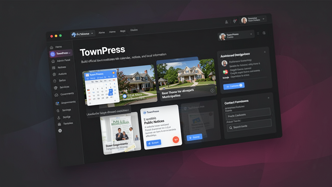 Preview of TownPress