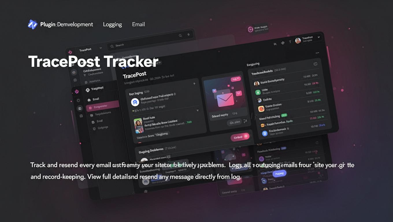 Preview of TracePost Tracker