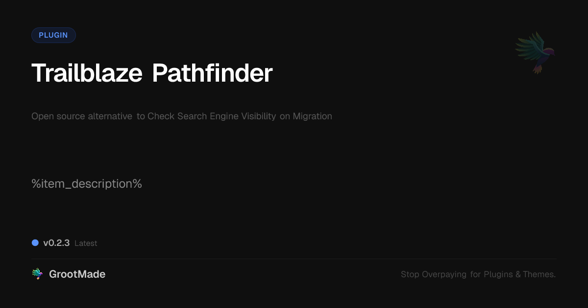 Preview of Trailblaze Pathfinder