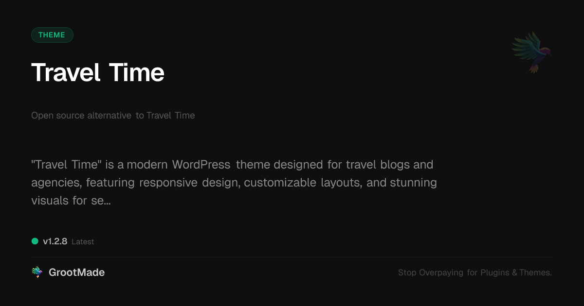 Preview of Travel Time