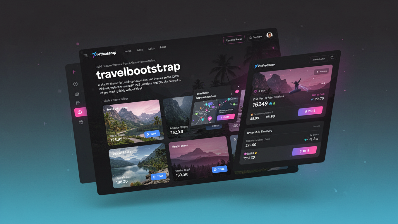 Preview of travelbootstrap