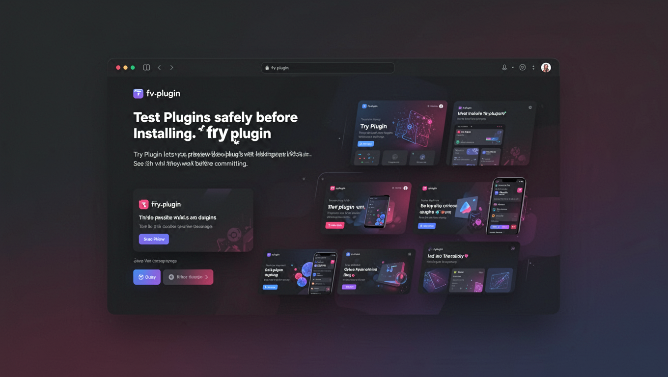 Preview of try plugin