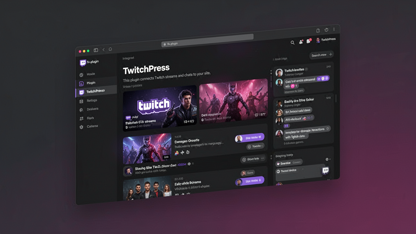 Preview of TwitchPress