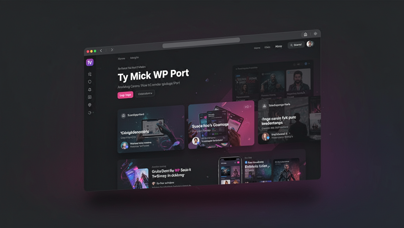 Preview of Ty Mick WP Port