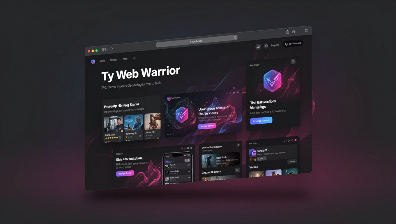 Preview of Ty Web Warrior