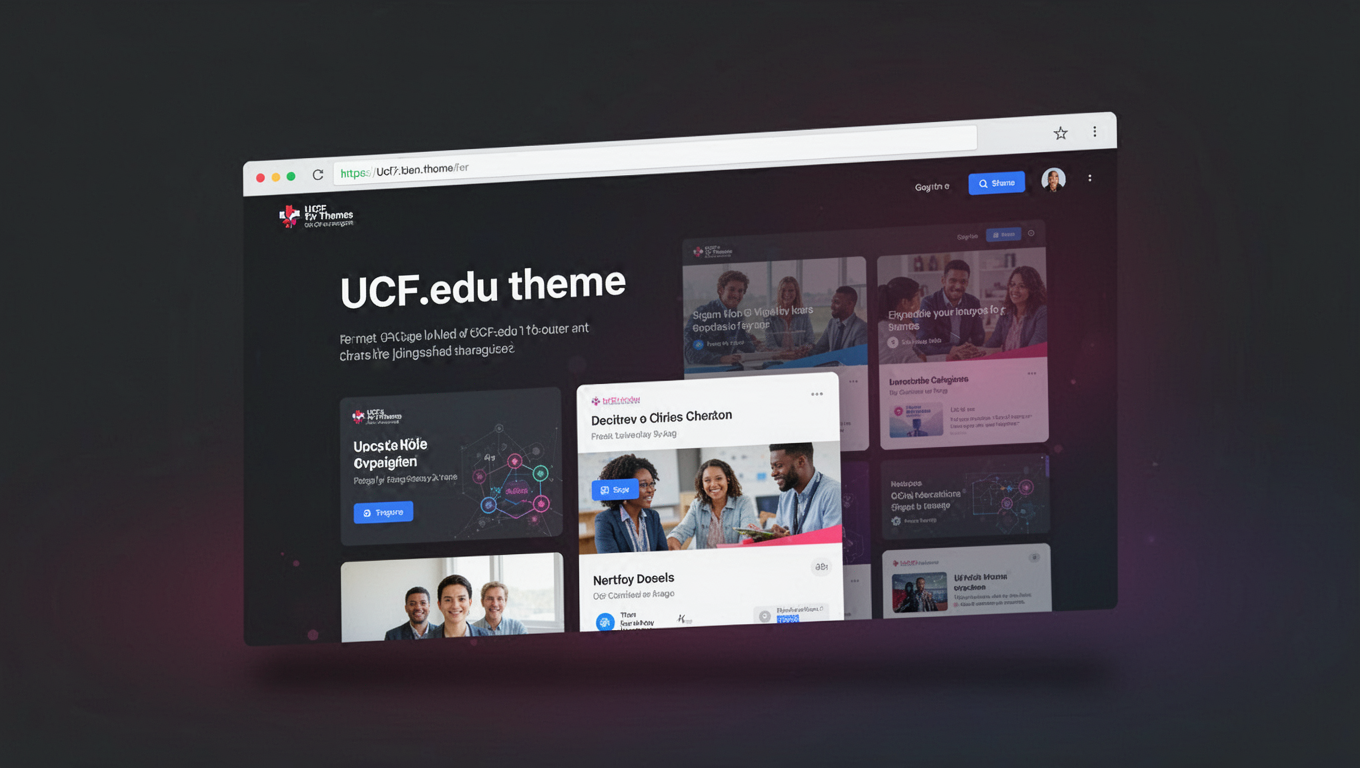 Preview of UCF.edu theme