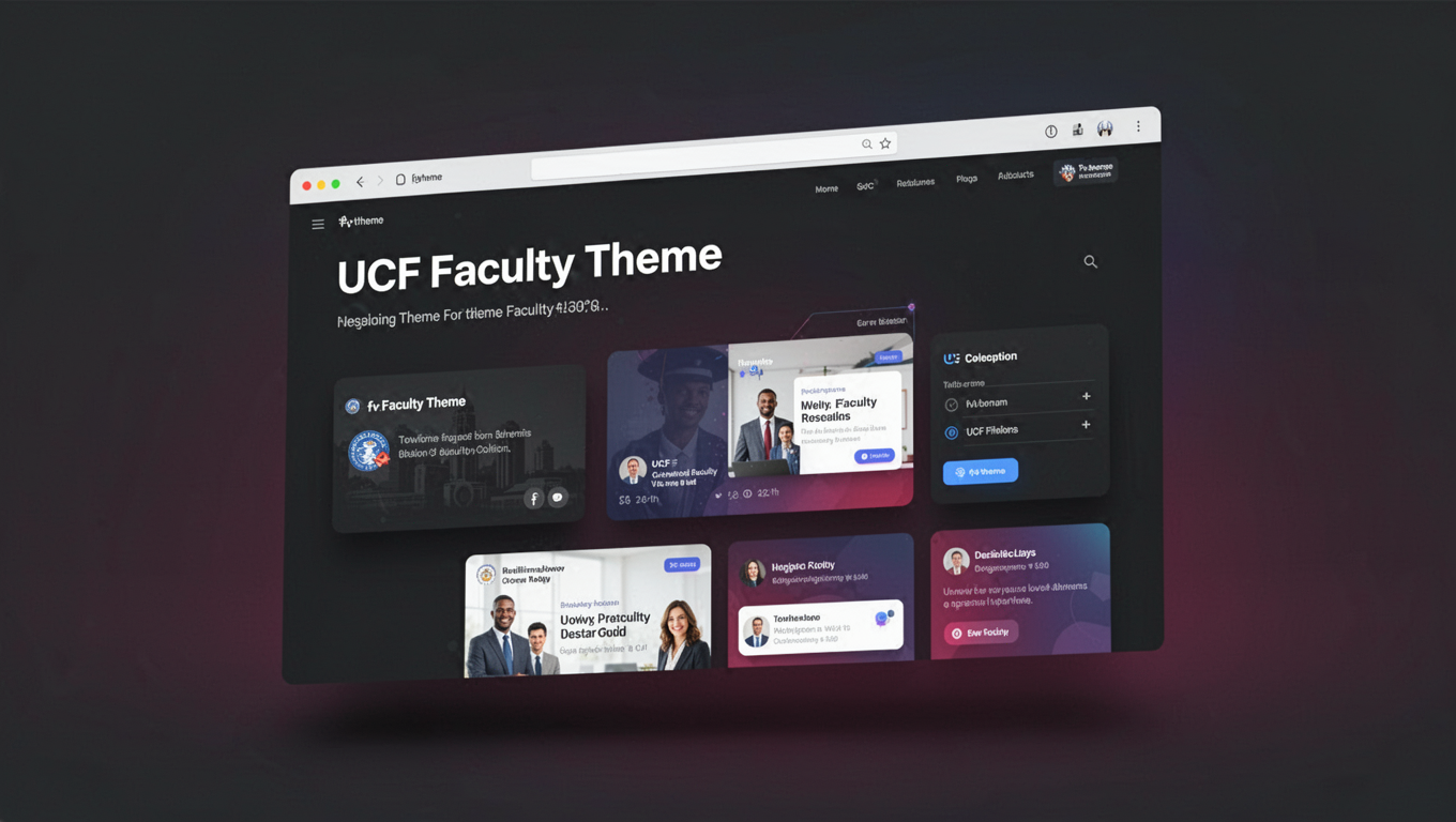 Preview of UCF Faculty Theme