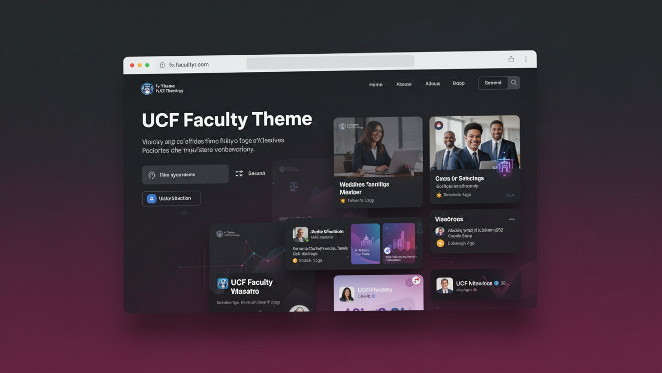 Preview of UCF Faculty Theme