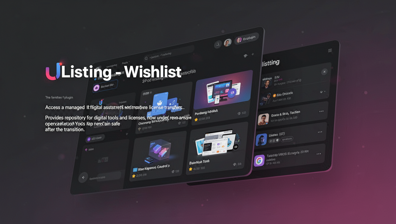 Preview of uListing - Wishlist
