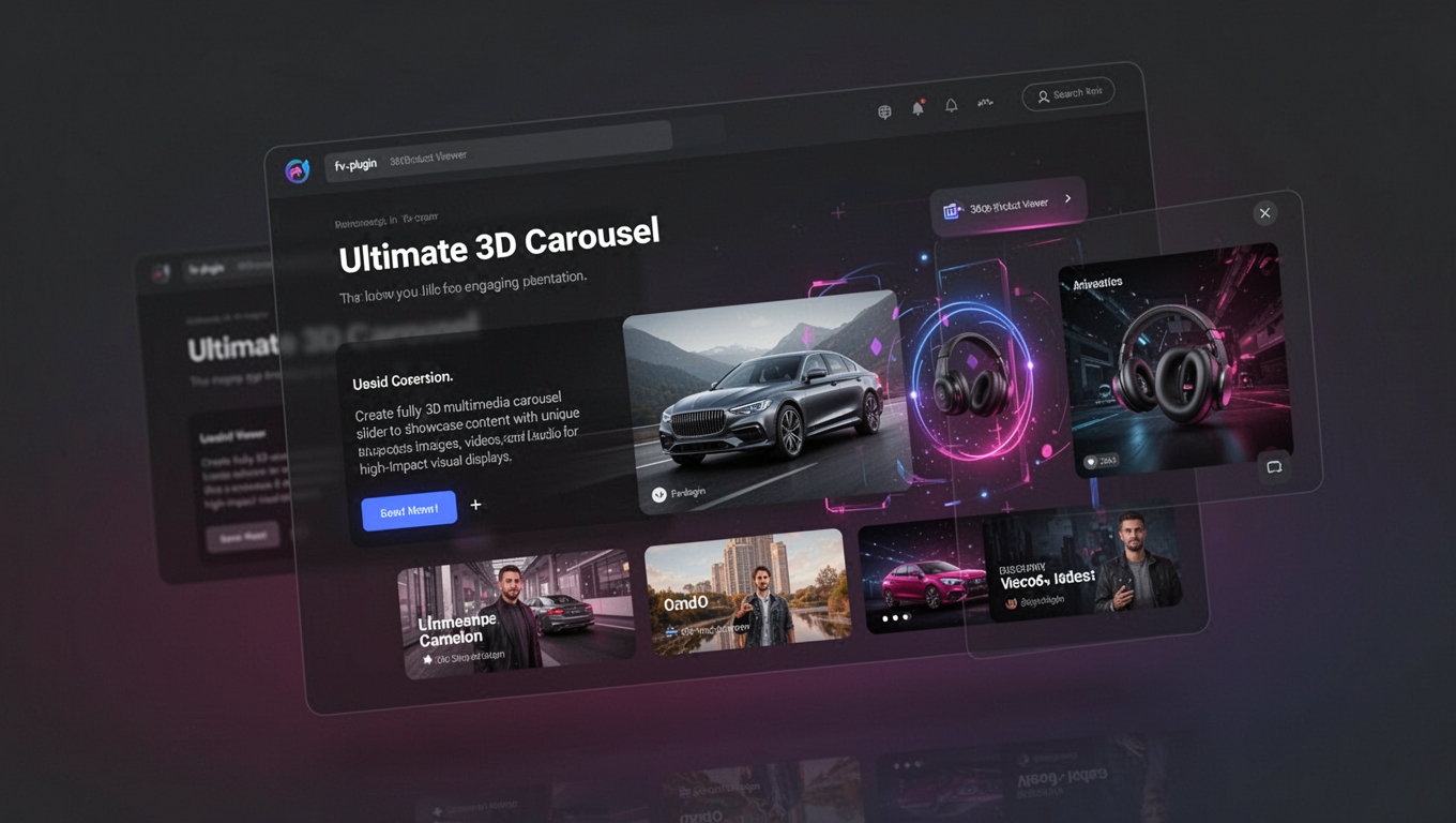 Preview of Ultimate 3D Carousel