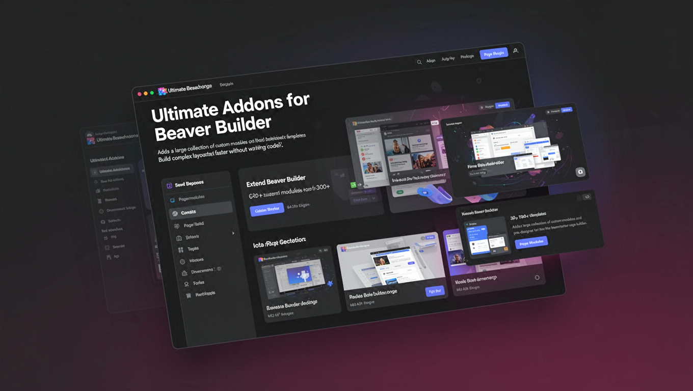 Preview of Ultimate Addons for Beaver Builder